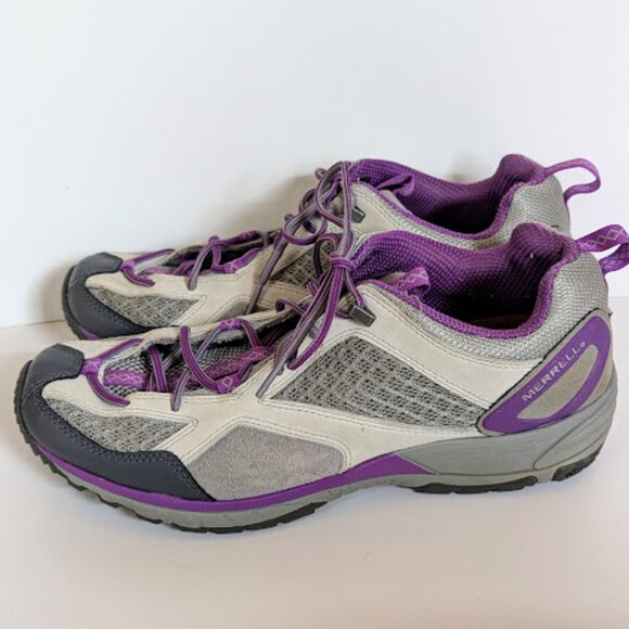 Merrell Avian Light Ventilator Womens Walking Shoes Size 11 Ice Pansy - Picture 4 of 6